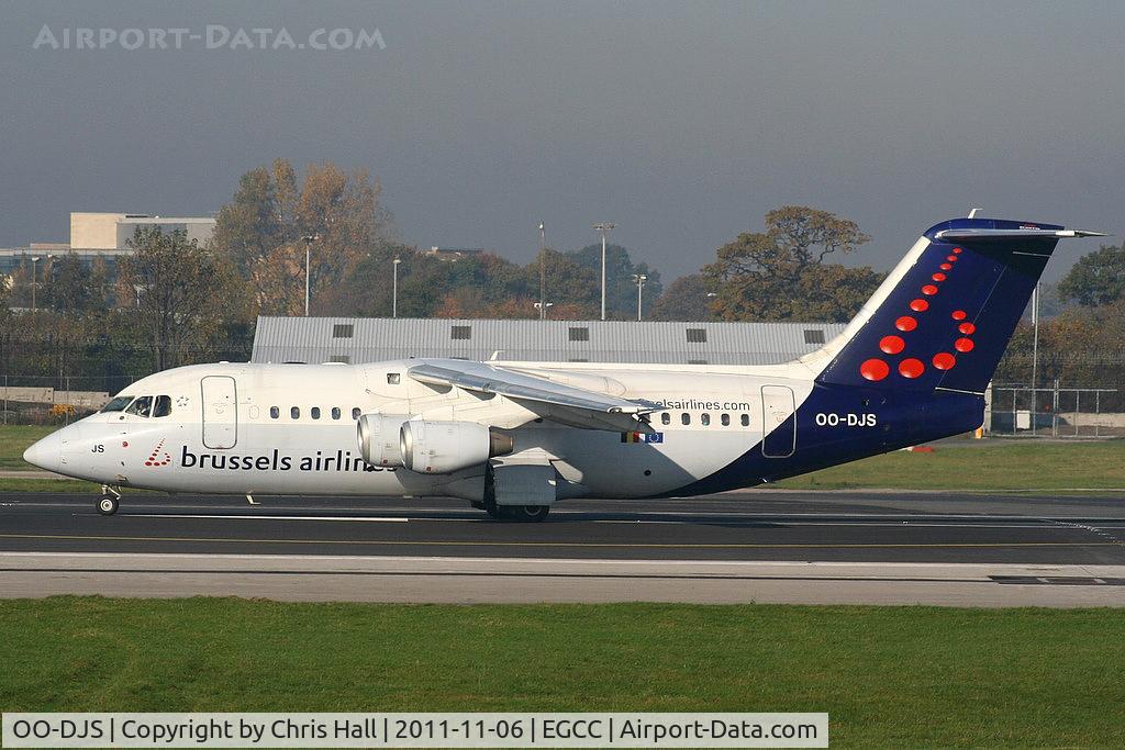 OO-DJS, 1996 British Aerospace Avro 146-RJ85 C/N E.2292, Brussels Airlines
