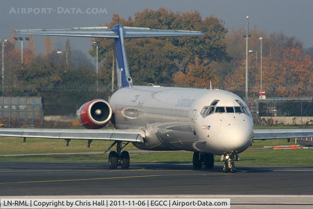 LN-RML, 1991 McDonnell Douglas MD-82 (DC-9-82) C/N 53002, Scandinavian Airlines
