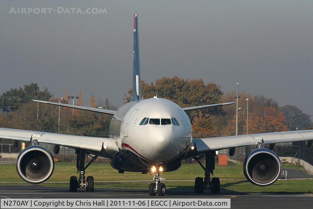 N270AY, 2000 Airbus A330-323 C/N 315, US Airways