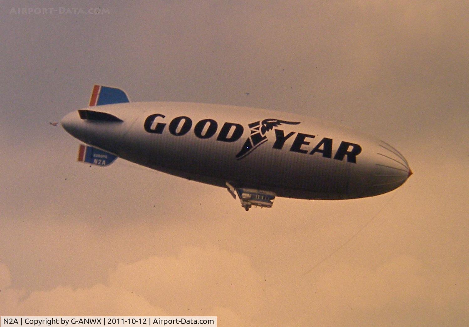 N2A, 1971 Goodyear GZ-20A C/N 4116, At Greenham Common. 1973.