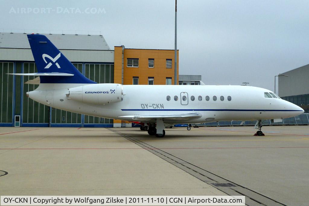 OY-CKN, 1998 Dassault Falcon 2000 C/N 76, visitor