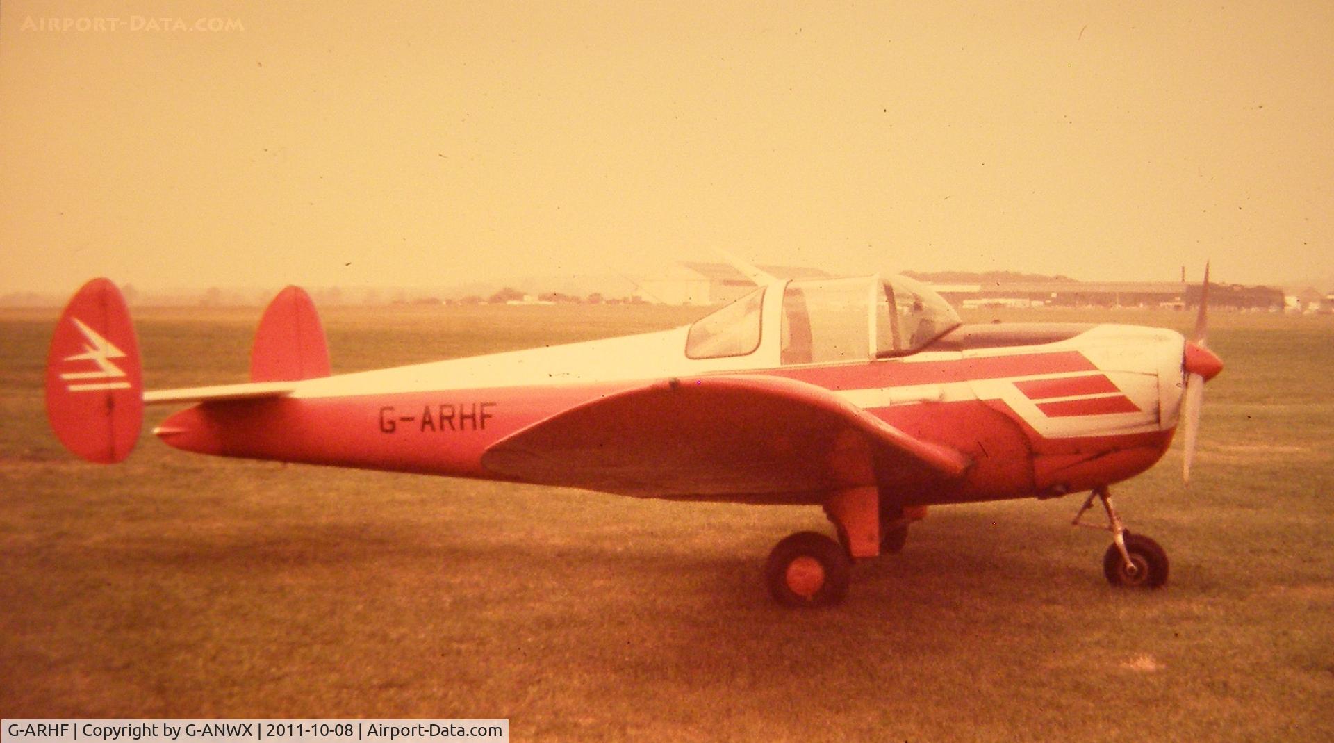 G-ARHF, 1960 Forney F-1A Aircoupe C/N 5737, White Waltham C1968