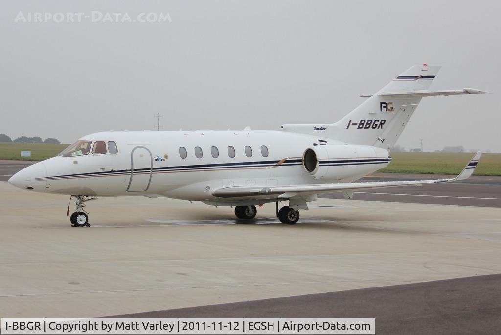 I-BBGR, 2008 Hawker 900XP C/N HA-0056, Sat on stand at SaxonAir.