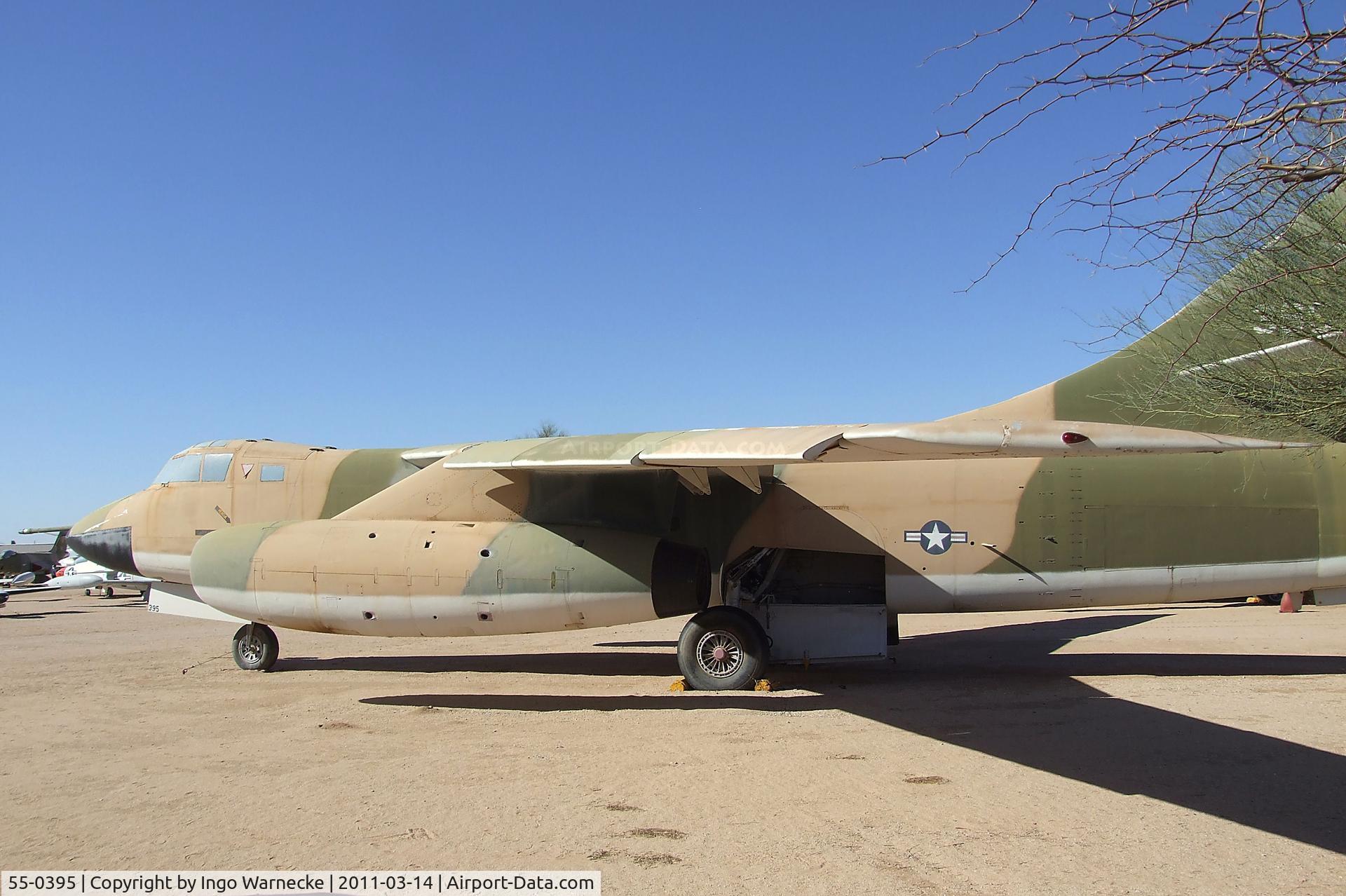 55-0395, 1955 Douglas WB-66D Destroyer C/N 45027, Douglas WB-66D Destroyer at the Pima Air & Space Museum, Tucson AZ