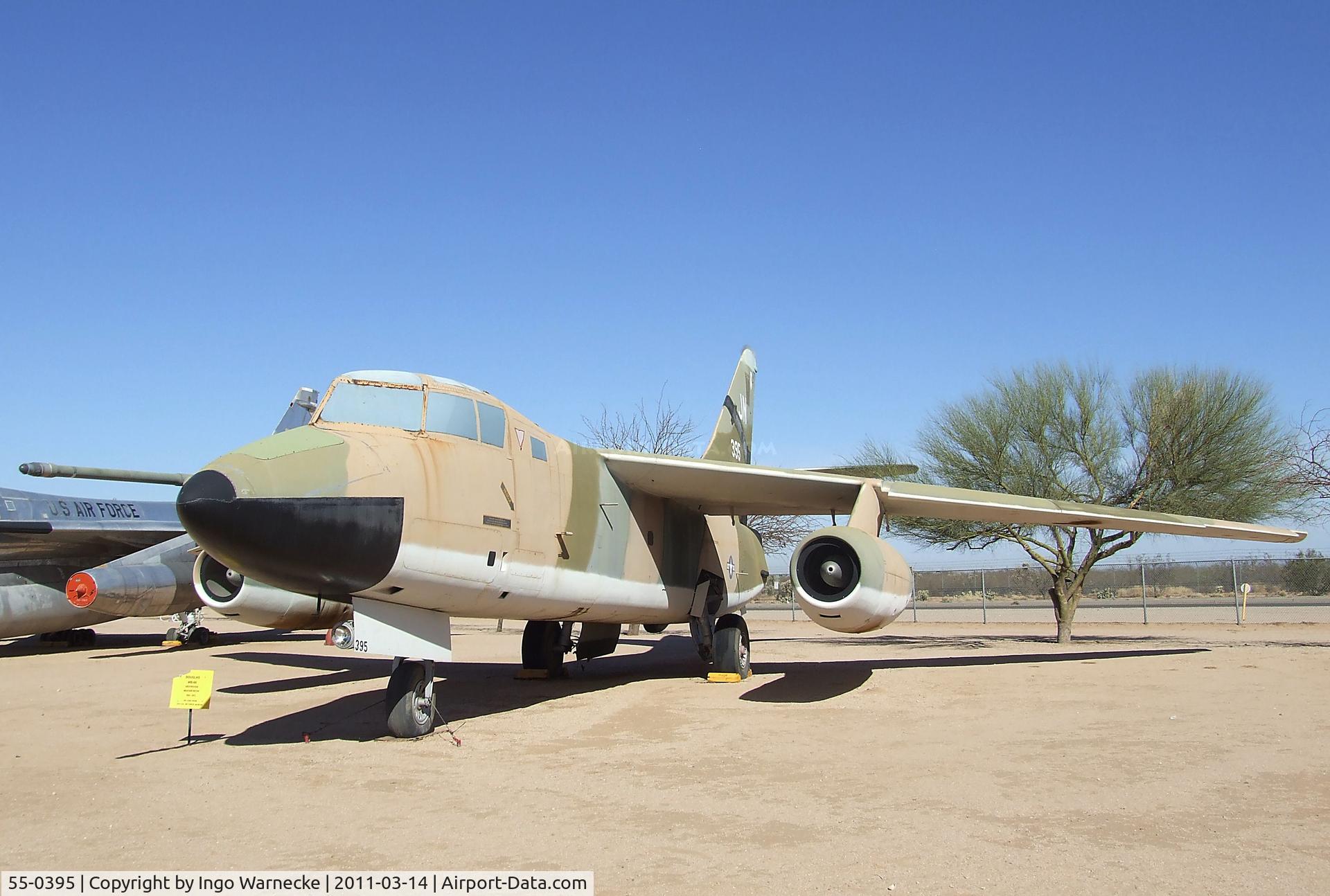 55-0395, 1955 Douglas WB-66D Destroyer C/N 45027, Douglas WB-66D Destroyer at the Pima Air & Space Museum, Tucson AZ