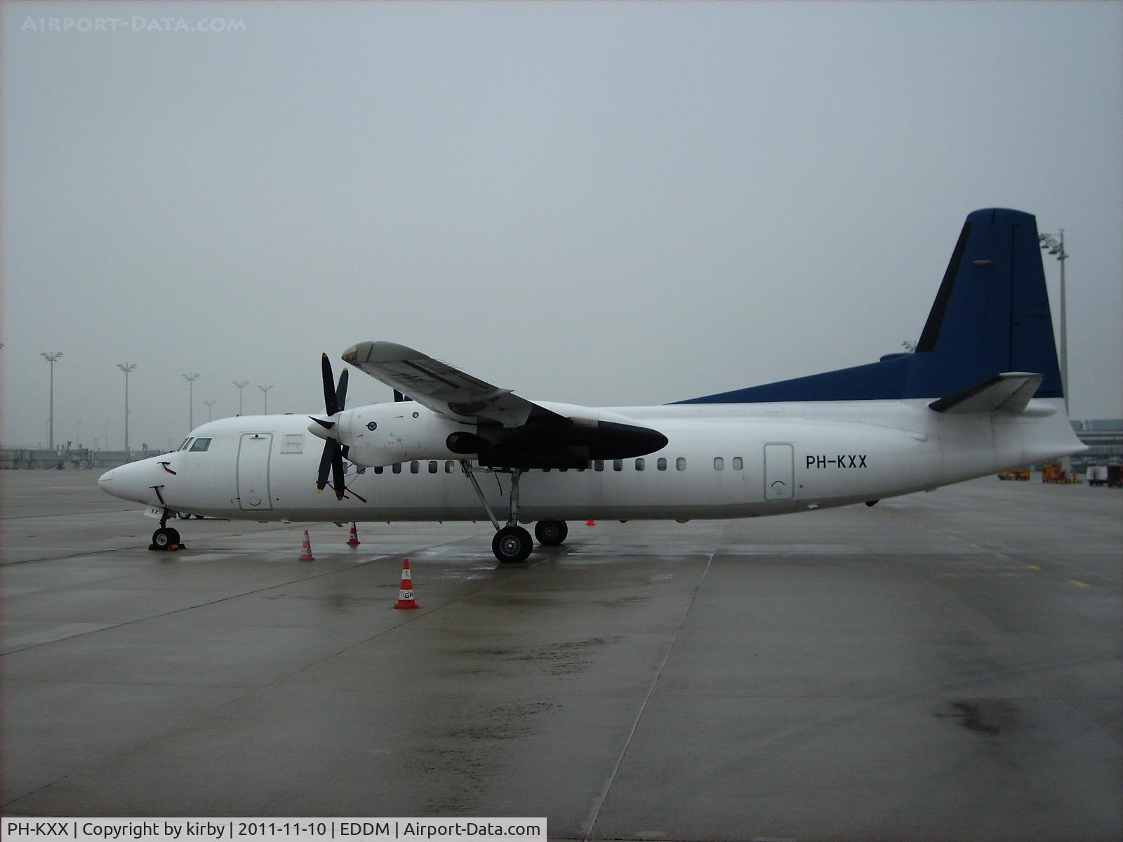 PH-KXX, 1992 Fokker 50 C/N 20262, Fokker F-50, Denim Air