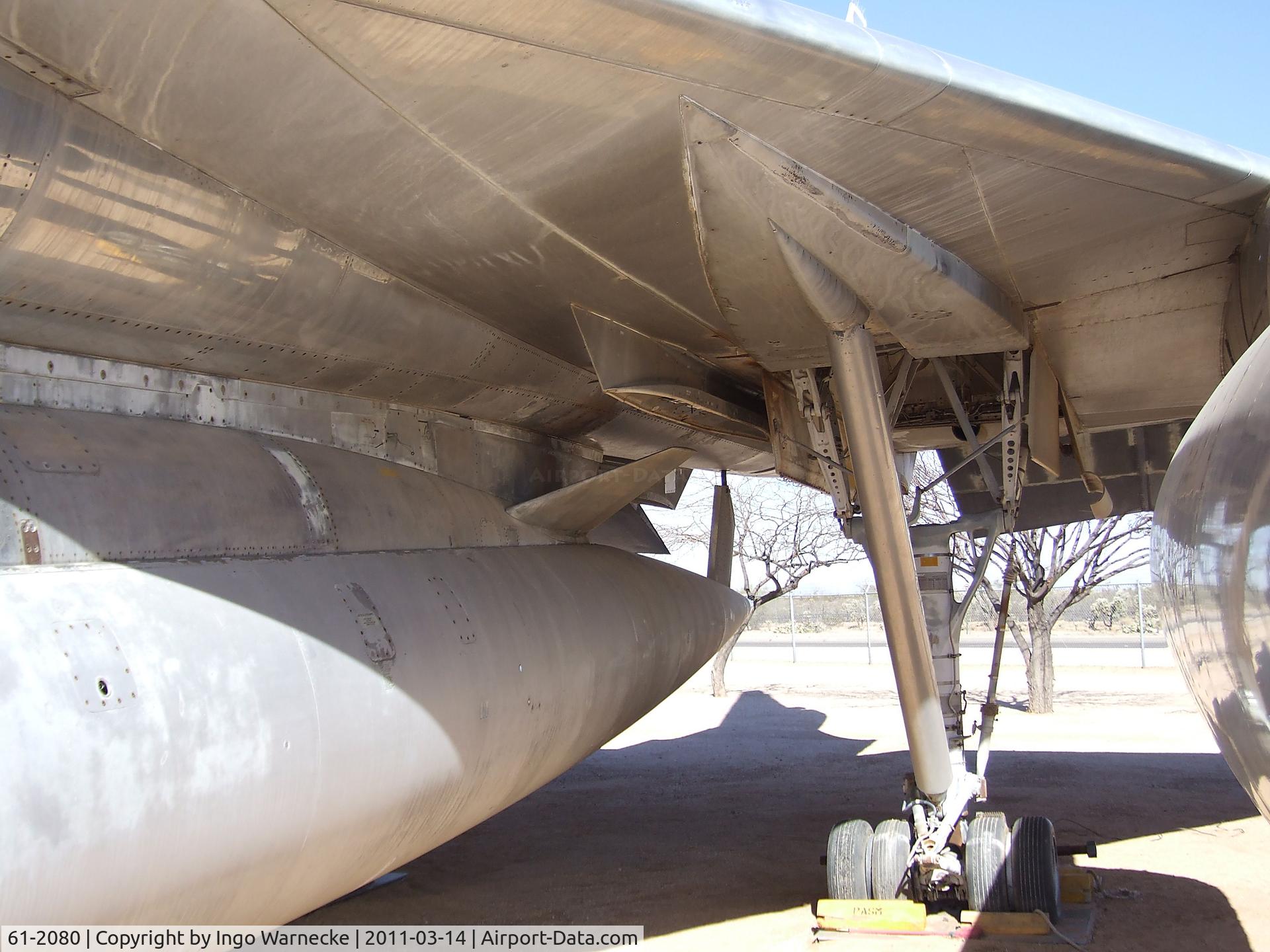61-2080, 1961 Convair B-58A Hustler C/N 116, Convair B-58A Hustler at the Pima Air & Space Museum, Tucson AZ