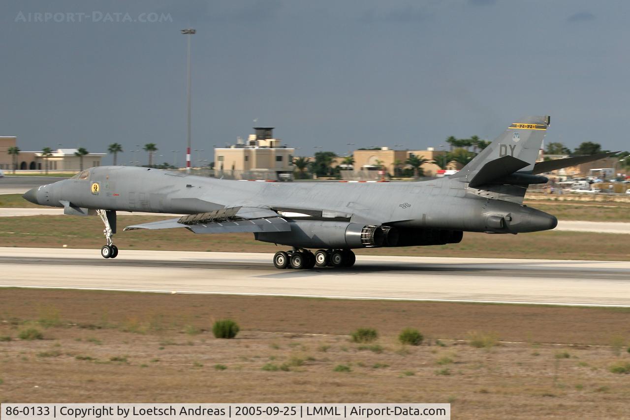 86-0133, 1986 Rockwell B-1B Lancer C/N 93, exceeds all expectations, a dangerous beauty