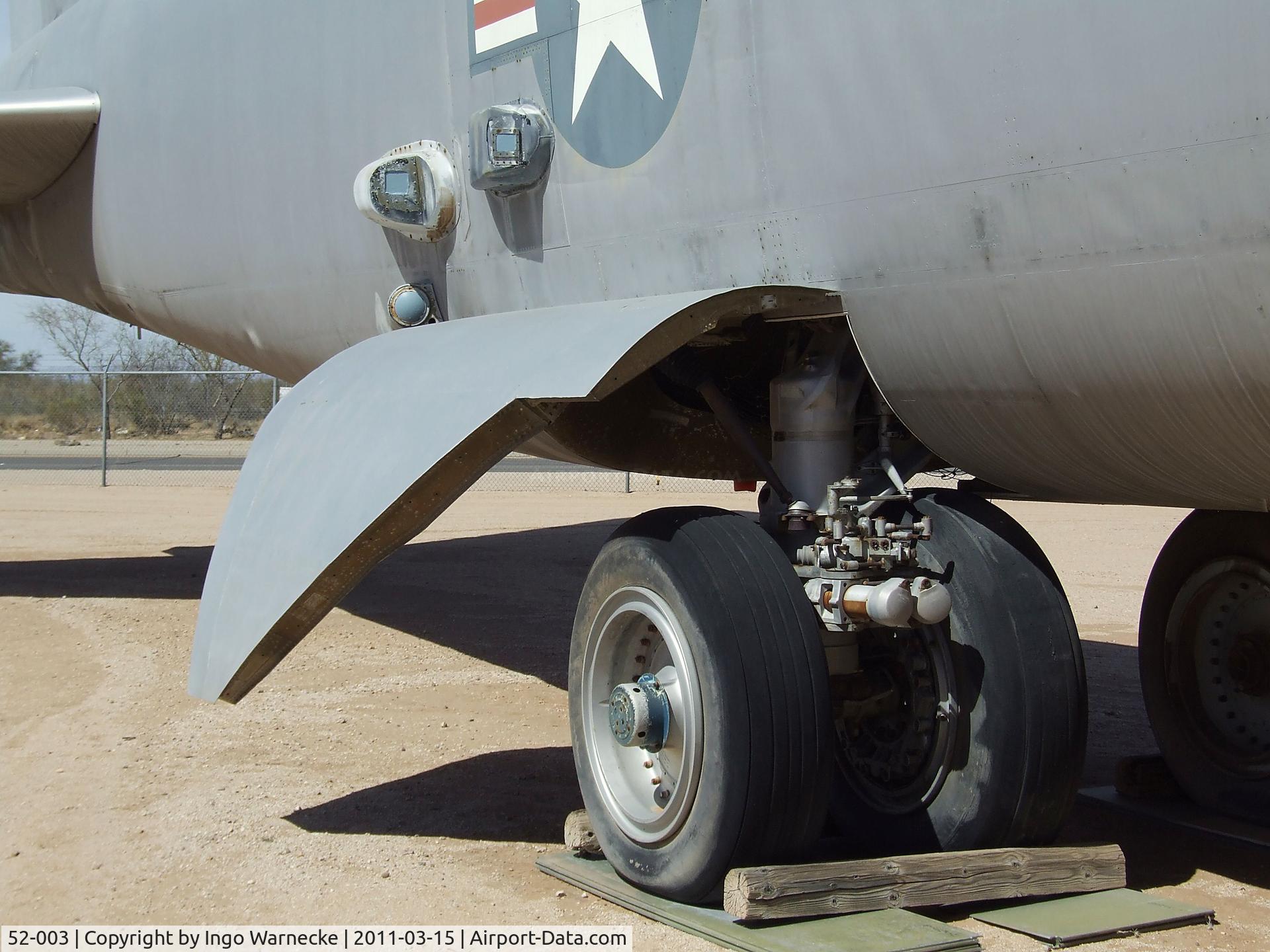 52-003, 1952 Boeing NB-52A Stratofortress C/N 16493, Boeing NB-52A Stratofortress at the Pima Air & Space Museum, Tucson AZ