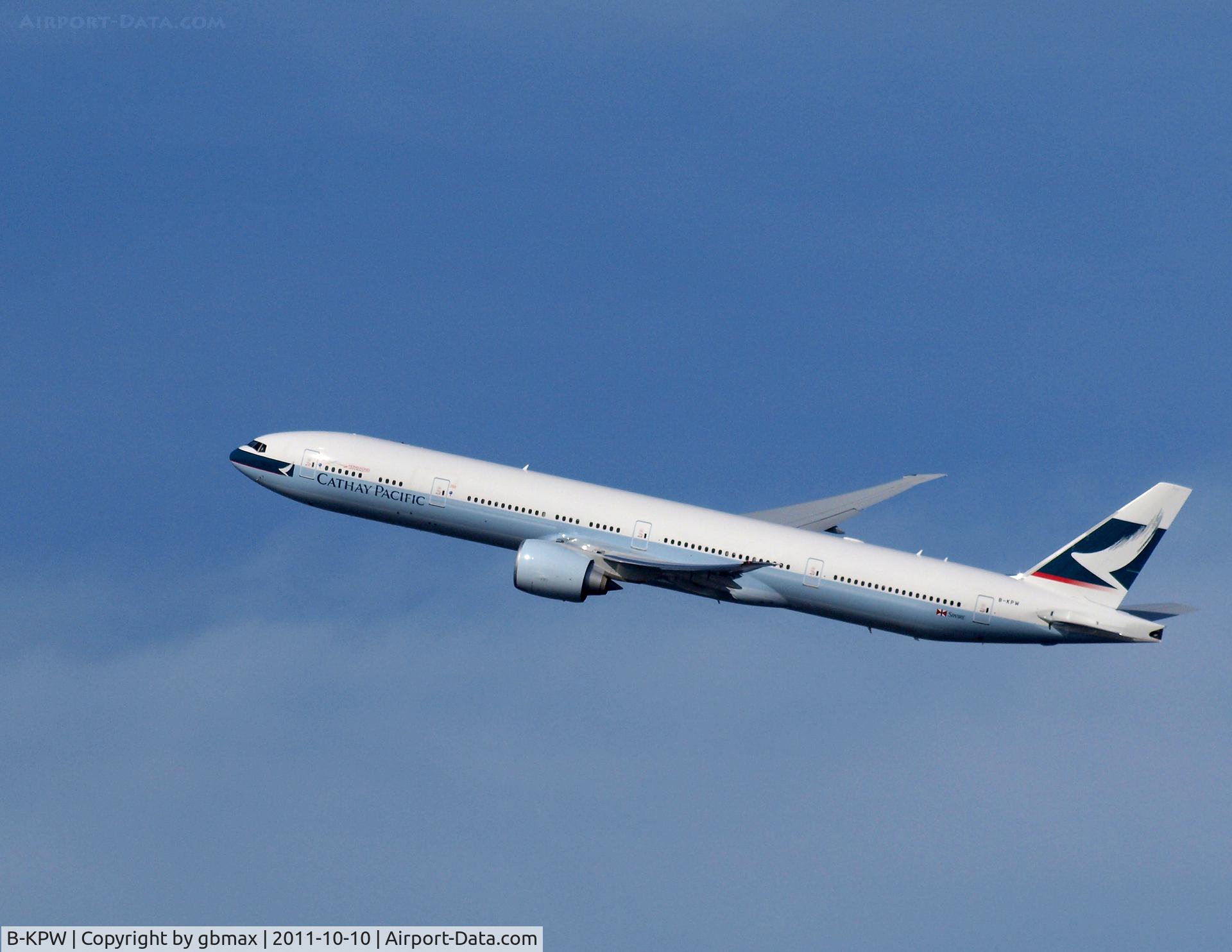 B-KPW, 2011 Boeing 777-367/ER C/N 39234, Take-off from JFK
