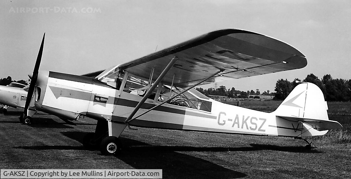 G-AKSZ, 1945 Taylorcraft J Auster 5 C/N 1503, Al Mathie's Auster 5D. C1989.