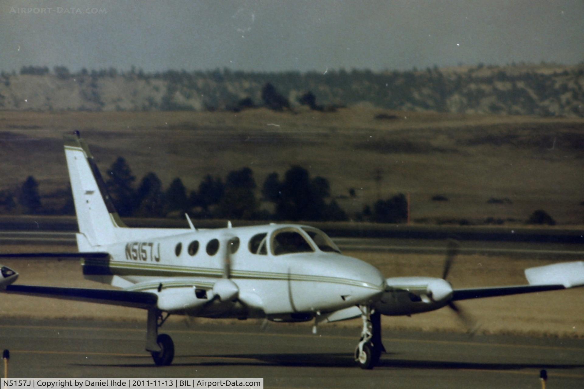 N5157J, 1975 Cessna 340 C/N 340-0547, Cessna 340 @ BIL