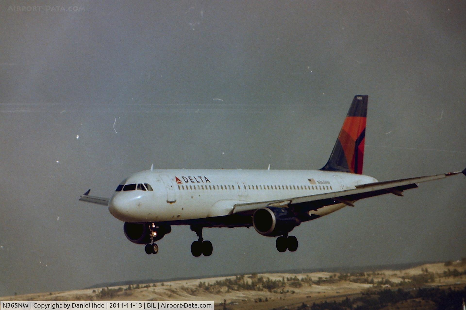 N365NW, 1999 Airbus A320-212 C/N 0964, Delta Northwest Airbus A320 @ BIL