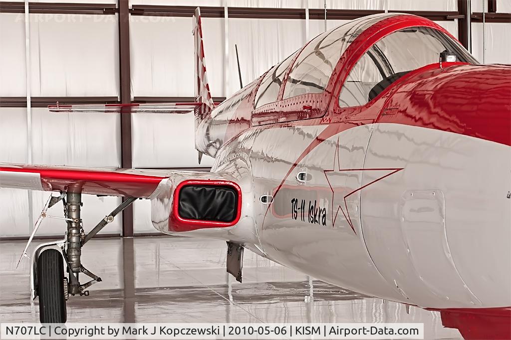 N707LC, 1971 PZL-Mielec TS-11 Iskra C/N 1H0707, Currently on display at Kissimmee Air Museum, Florida, USA.