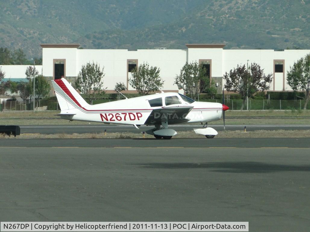 N267DP, 1967 Piper PA-28-140 C/N 28-22673, Taxiing eastbound on taxiway Sierra
