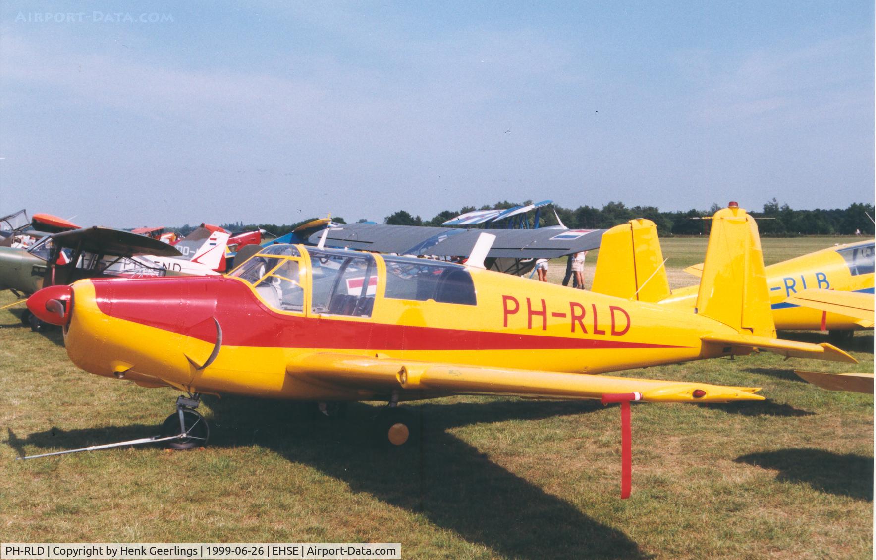 PH-RLD, 1959 Saab 91D Safir C/N 91-370, Seppe Airshow , june 1999