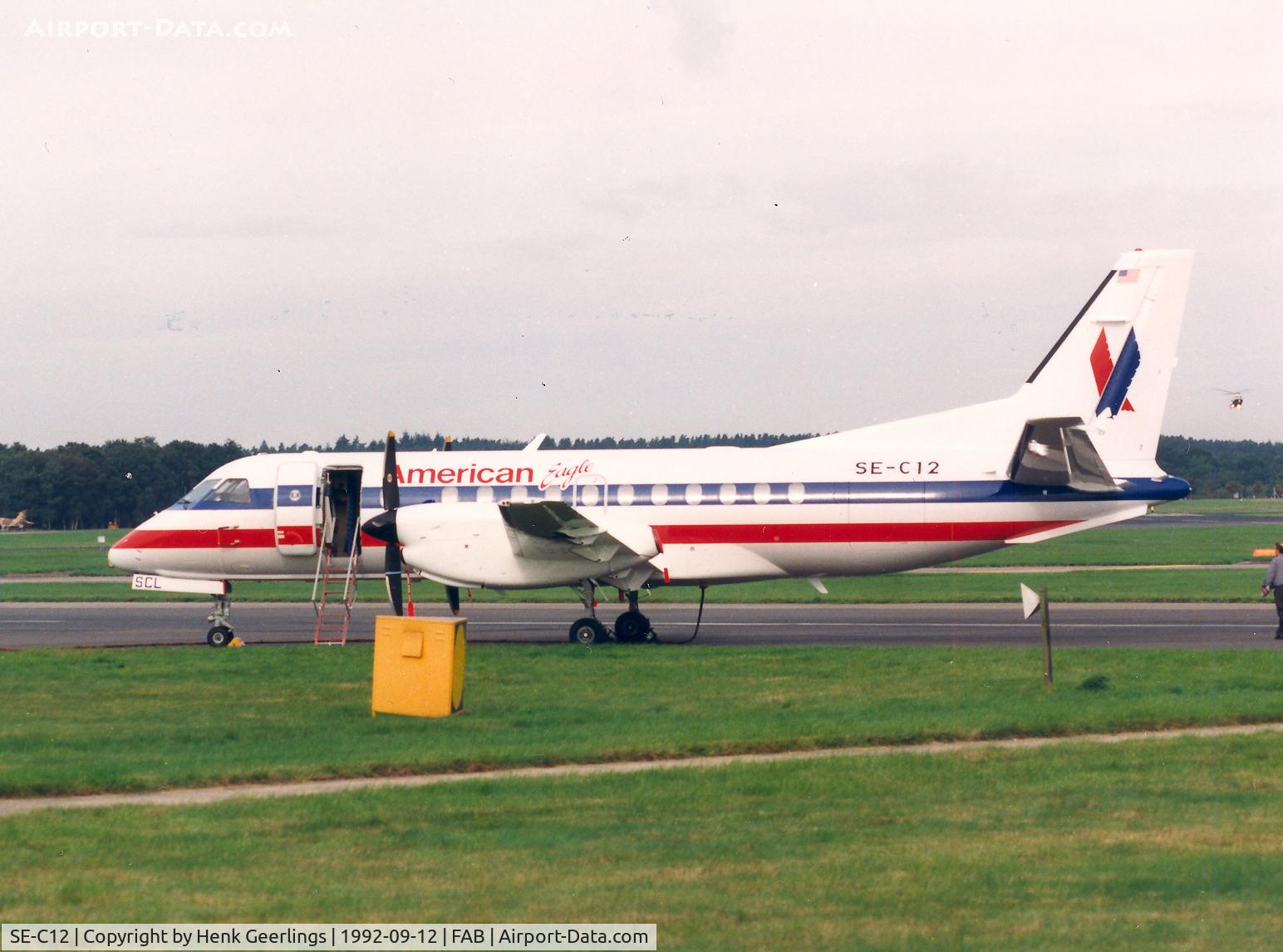 SE-C12, 1992 Saab 340B C/N 340B-312, Farnborough Airshow , September 1992