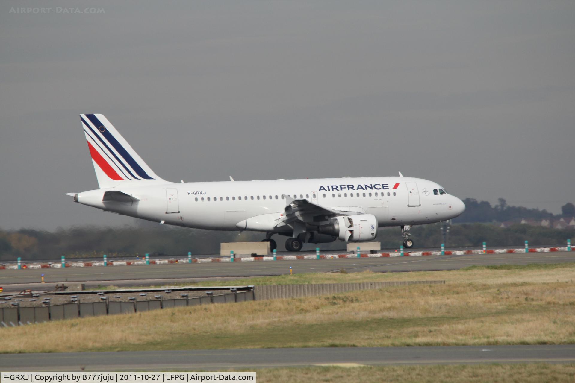 F-GRXJ, 2005 Airbus A319-115LR C/N 2456, with new peint