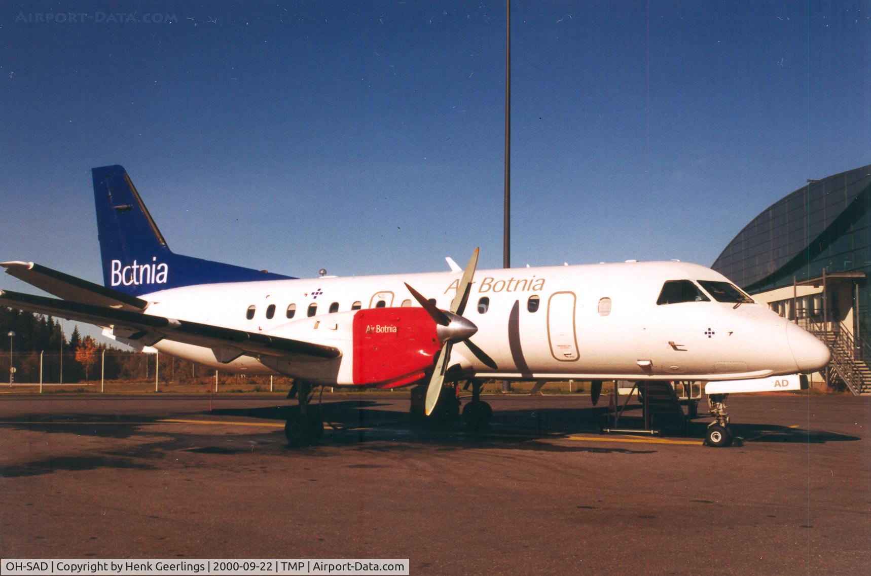 OH-SAD, 1987 Saab SF340A C/N 340A-083, Air Botnia
