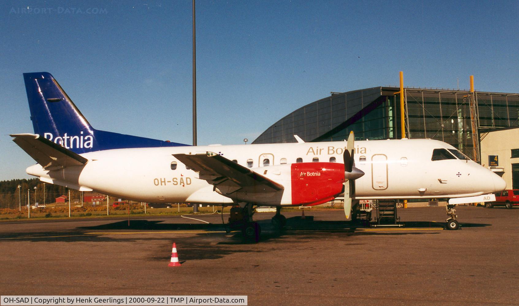 OH-SAD, 1987 Saab SF340A C/N 340A-083, Air Botnia