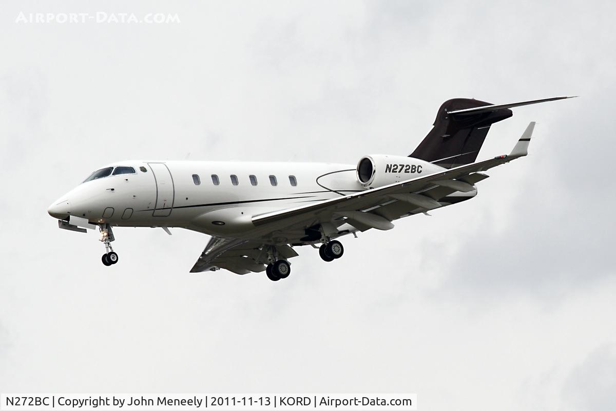N272BC, 2010 Bombardier Challenger 300 (BD-100-1A10) C/N 20286, Final for 22R