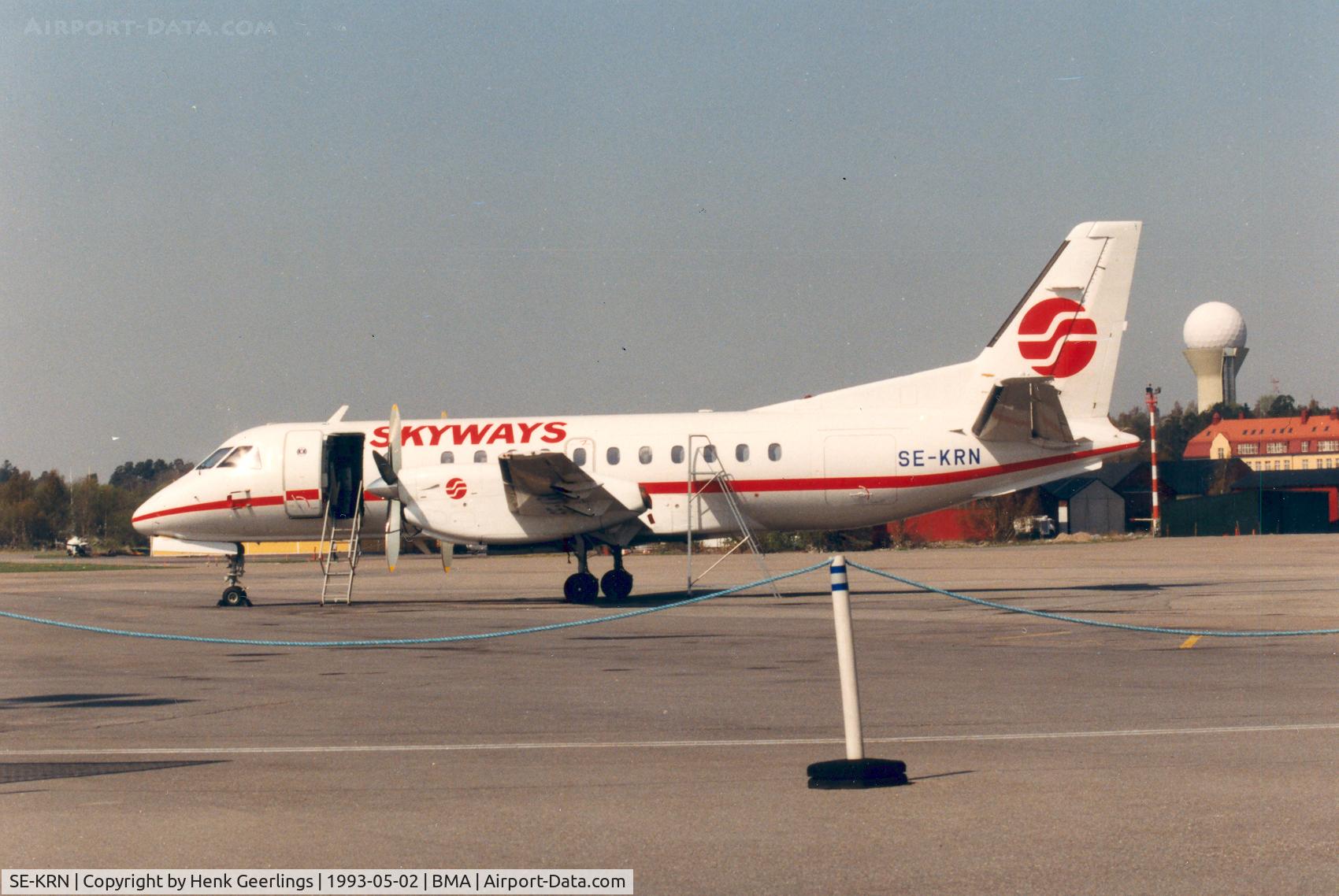 SE-KRN, 1989 Saab 340A C/N 340A-159, Skyways