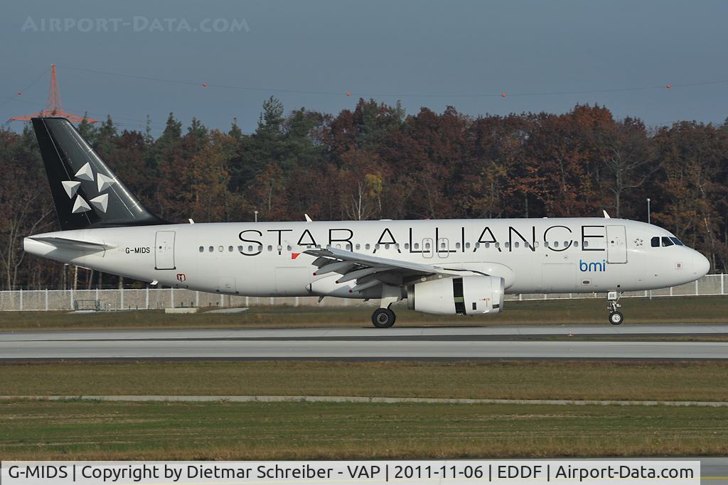 G-MIDS, 2001 Airbus A320-232 C/N 1424, BMI Airbus 320