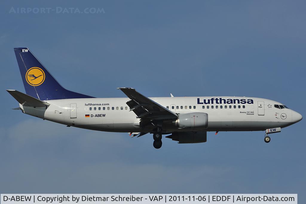 D-ABEW, 1995 Boeing 737-330 C/N 27905, Lufthansa Boeing 737-300