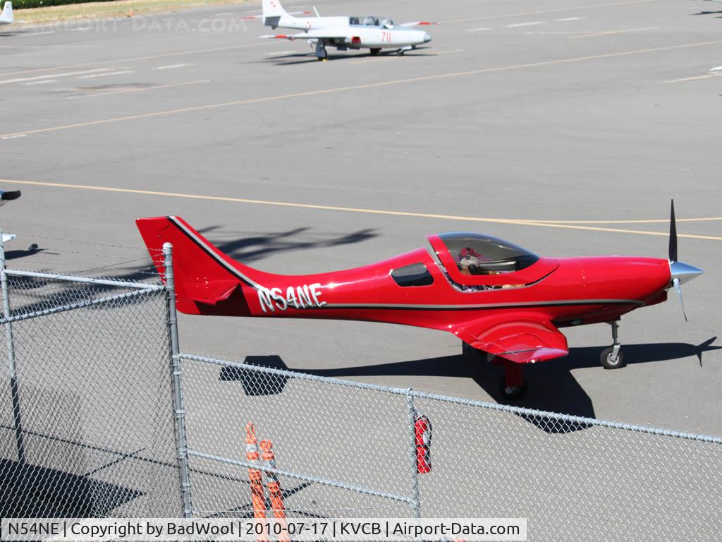 N54NE, 2005 Lancair Legacy C/N L2K-002, Parked at Nut Tree airport.