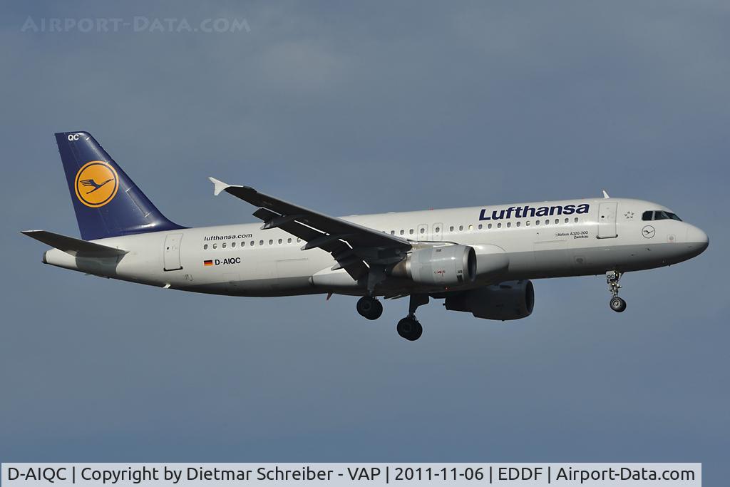 D-AIQC, 1991 Airbus A320-211 C/N 0201, Lufthansa Airbus 320