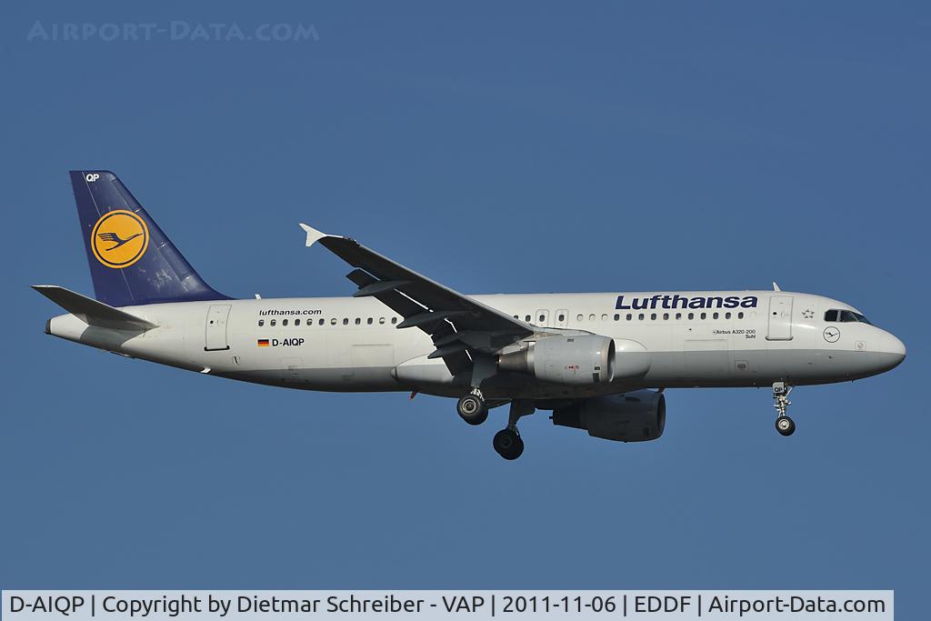 D-AIQP, 1992 Airbus A320-211 C/N 346, Lufthansa Airbus 320