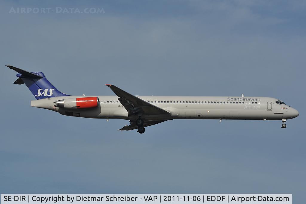 SE-DIR, 1991 McDonnell Douglas MD-82 (DC-9-82) C/N 53004, SAS MD80
