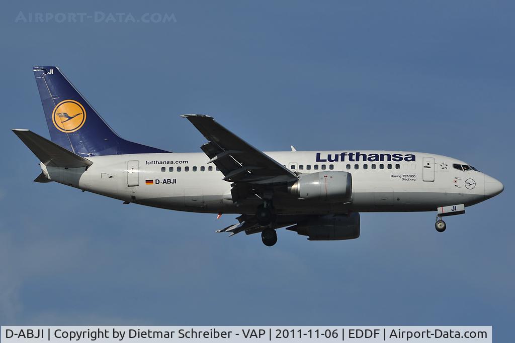D-ABJI, 1991 Boeing 737-530 C/N 25358, Lufthansa Boeing 737-500