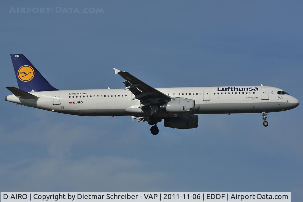 D-AIRO, 1995 Airbus A321-131 C/N 0563, Lufthansa Airbus 321