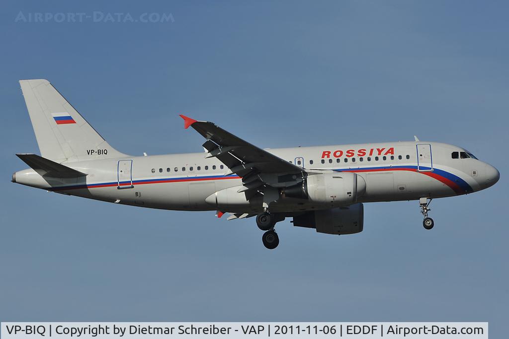 VP-BIQ, 2003 Airbus A319-111 C/N 1890, Rossija Airbus 319