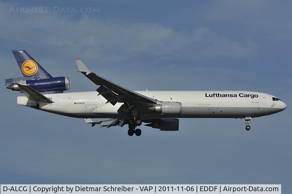 D-ALCG, 1999 McDonnell Douglas MD-11F C/N 48799, Lufthansa MD11