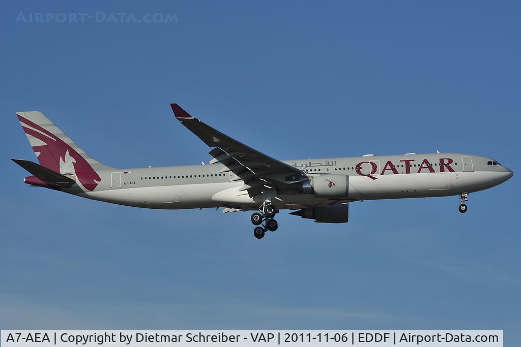 A7-AEA, 2004 Airbus A330-302 C/N 623, Qatar Airways Airbus A330-300