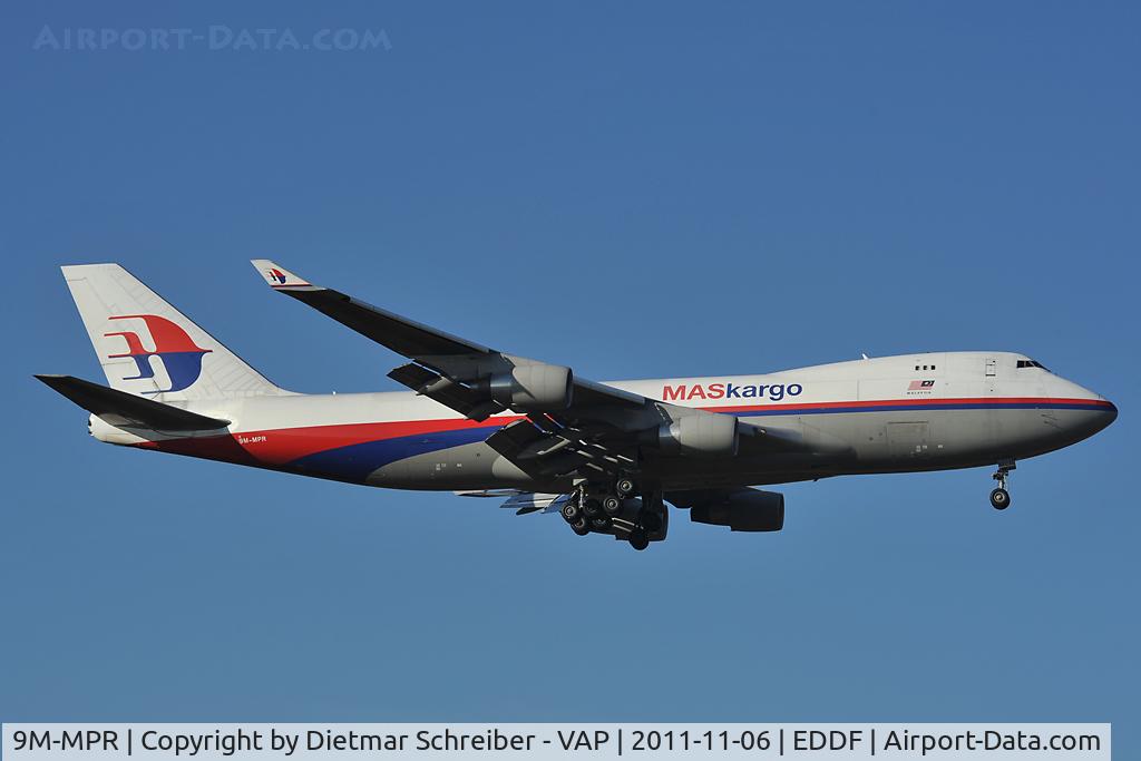 9M-MPR, 2006 Boeing 747-4H6F C/N 28434, MAS Kargo Boeing 747-400