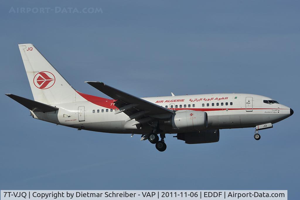 7T-VJQ, 2002 Boeing 737-6D6 C/N 30209, Air Algerie Boeing 737-600