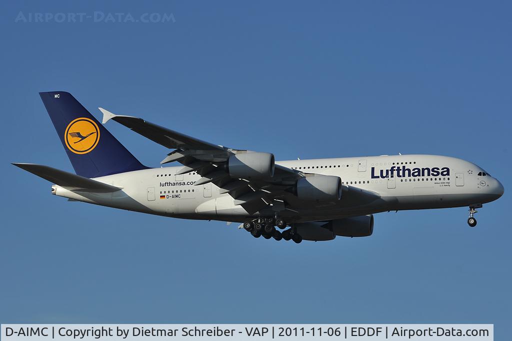 D-AIMC, 2010 Airbus A380-841 C/N 044, Lufthansa Airbus A380