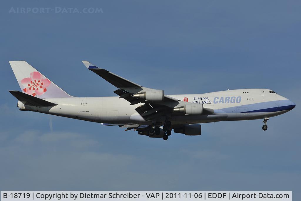 B-18719, 2005 Boeing 747-409F/SCD C/N 33739, China Airlines Boeing 747-400