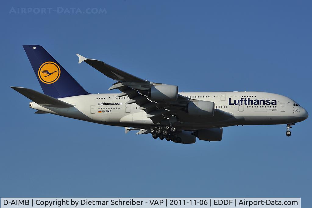 D-AIMB, 2010 Airbus A380-841 C/N 041, Lufthansa Airbus A380