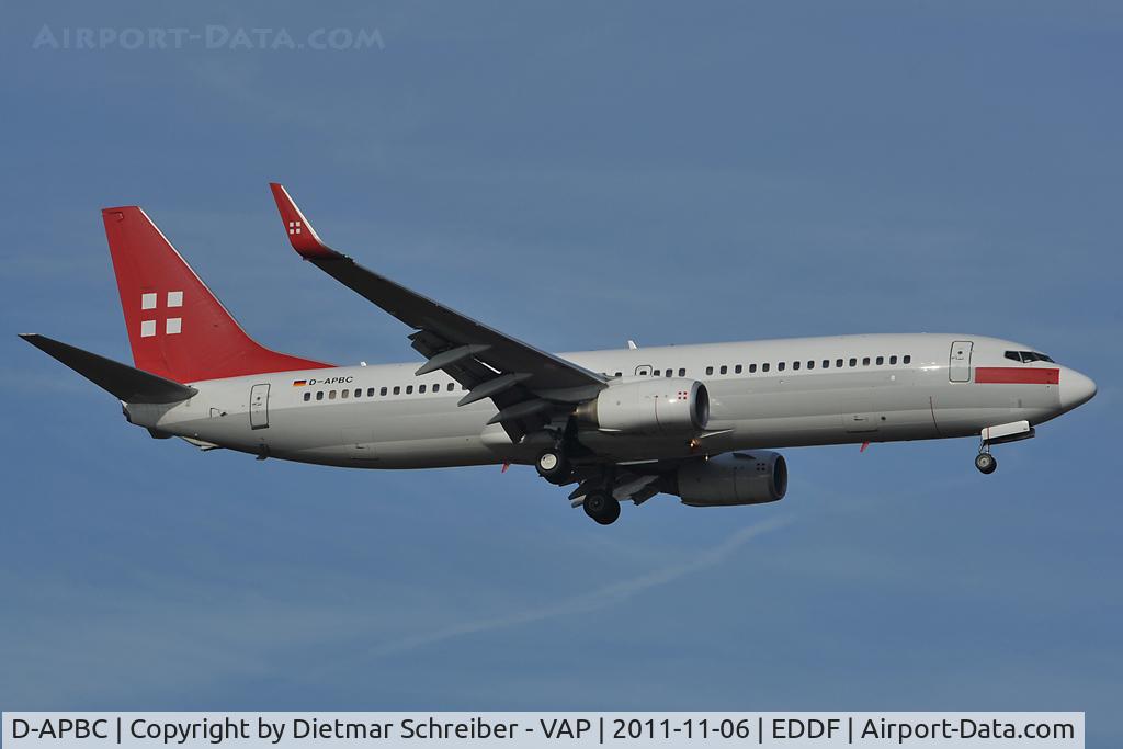 D-APBC, 2004 Boeing 737-8BK C/N 33016, Privatair Boeing 737-800