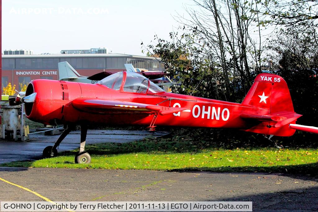 G-OHNO, 1990 Yakovlev Yak-55 C/N 901104, 1990 Yakovlev YAK-55, c/n: 901104 at Rochester , Kent