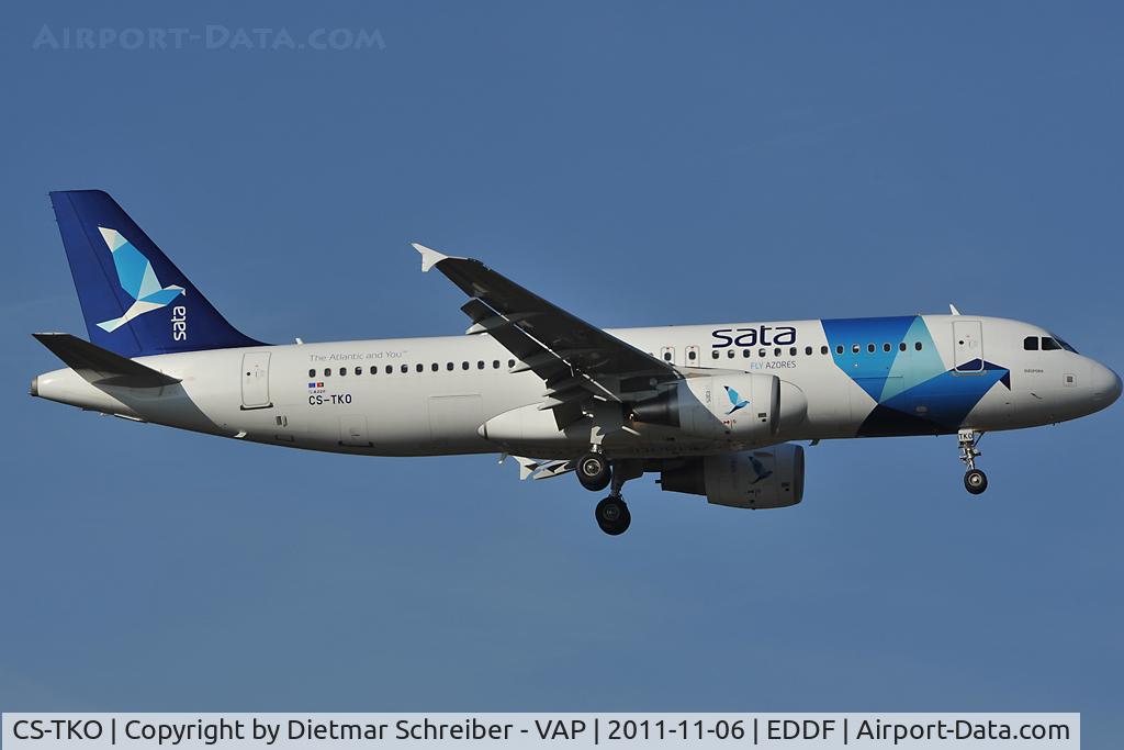 CS-TKO, 2009 Airbus A320-214 C/N 3891, SATA Airbus A320