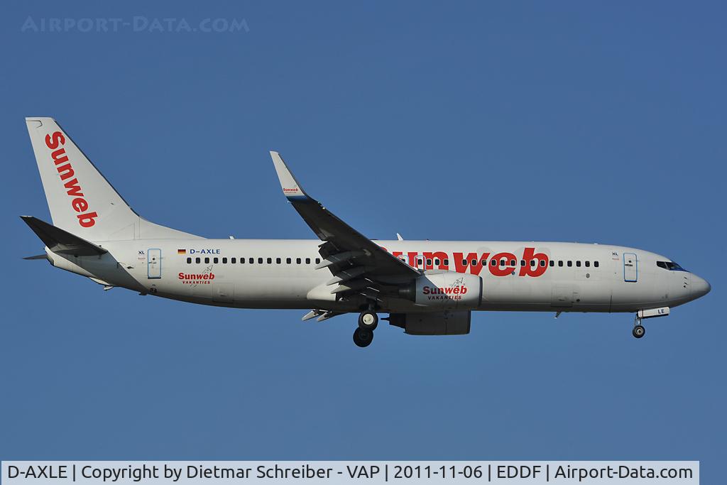 D-AXLE, 2007 Boeing 737-8Q8 C/N 30724, XL Germany Boeing 737-800