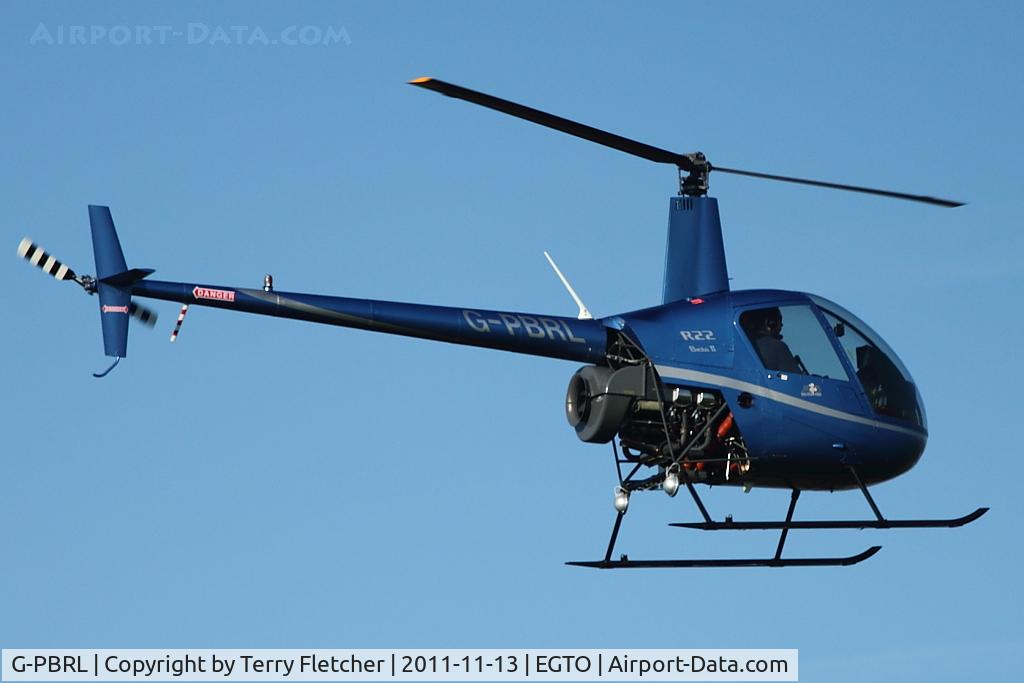 G-PBRL, 2006 Robinson R22 Beta II C/N 4053, 2006 Robinson R22 BETA, c/n: 4053 at Rochester, Kent
