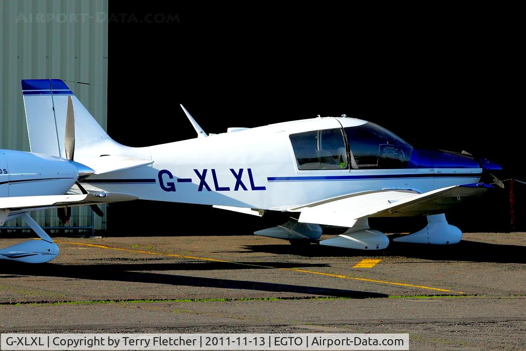 G-XLXL, 1973 Robin DR-400-160 Chevalier C/N 813, 1973 Avions Pierre Robin CEA DR400/160, c/n: 813 at Rochester, Kent
