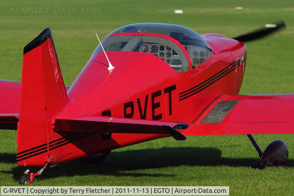 G-RVET, 1999 Vans RV-6 C/N PFA 181-12852, 1999 Vans RV-6, c/n: PFA 181-12852 at Rochester, Kent