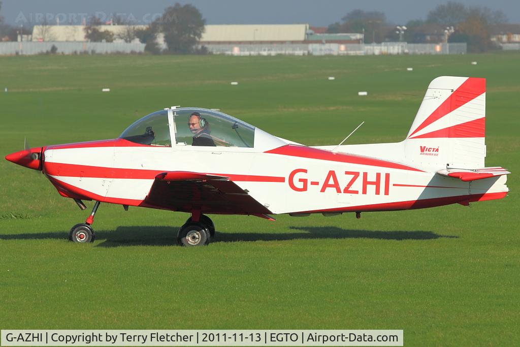G-AZHI, 1971 AESL Glos-Airtourer Super 150/T5 C/N A540, 1971 Aero Engine Services Ltd GLOS-AIRTOURER SUPER 150, c/n: A540 at Rochester, Kent